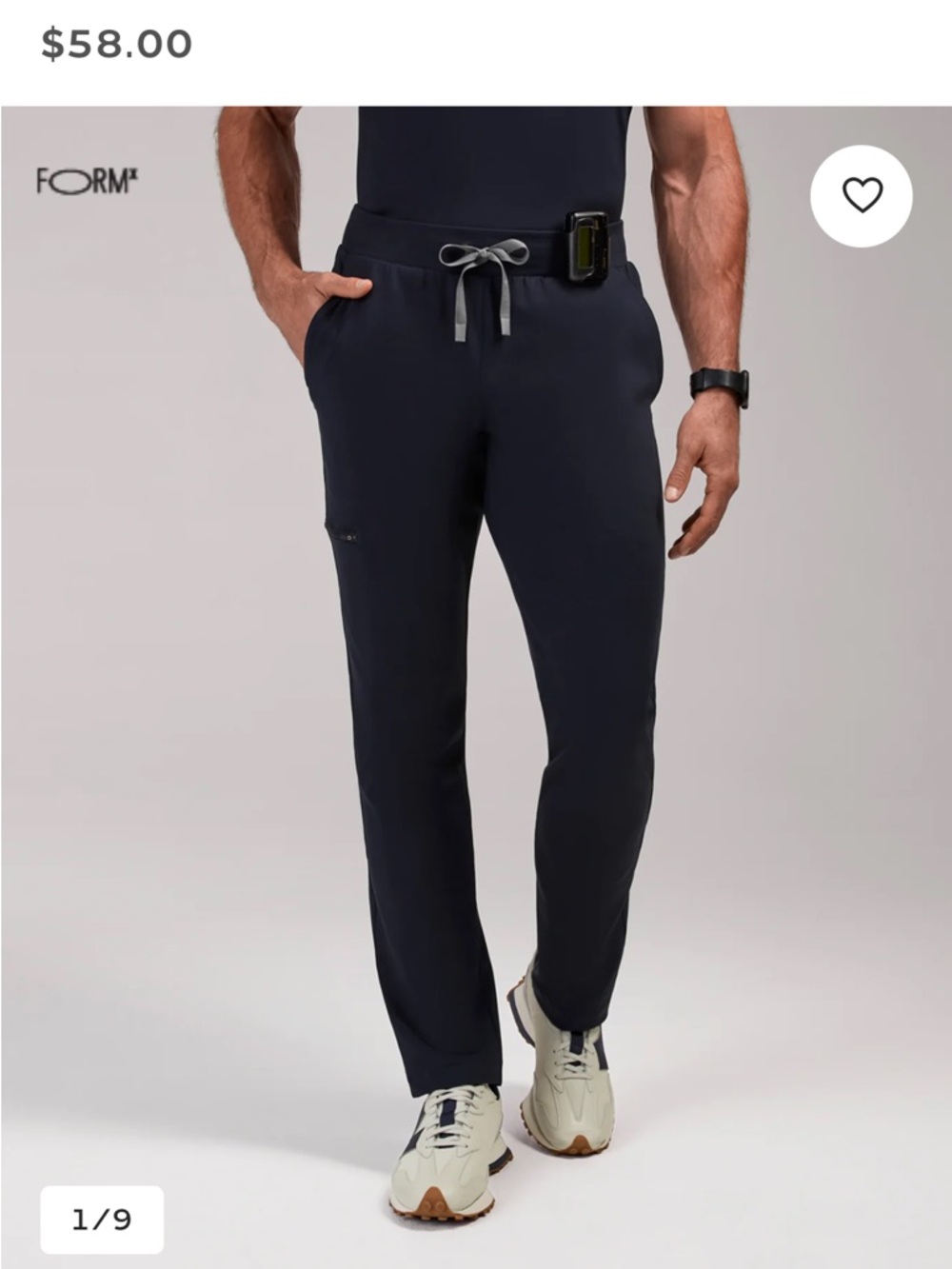 MENS Pierre FORMx Slim Tapered Scrub Pants™ by Figs